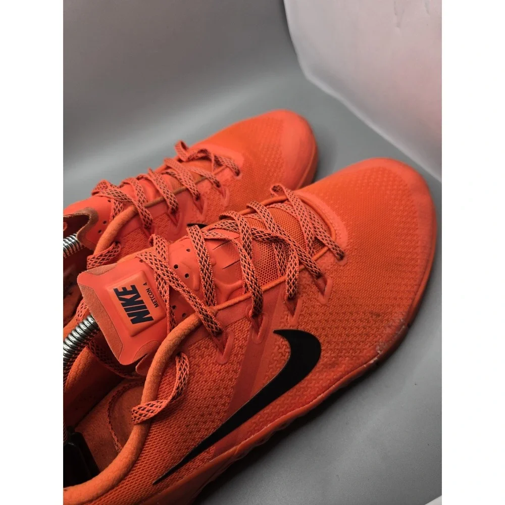 Nike Metcon 4 Orange Black Cross Training Shoes - Men's 10.5‎ (AH7453-808)